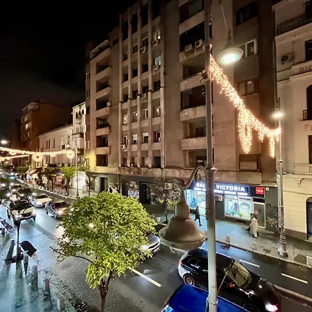 Appartement Calea Victoriei Luxe - Elegant With Balcony *
